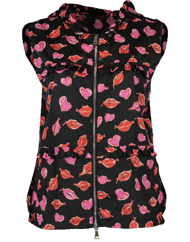 Varsovie Lip Print Vest