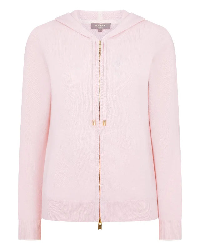 Women's Ada Cashmere Hoodie Quartz Pink