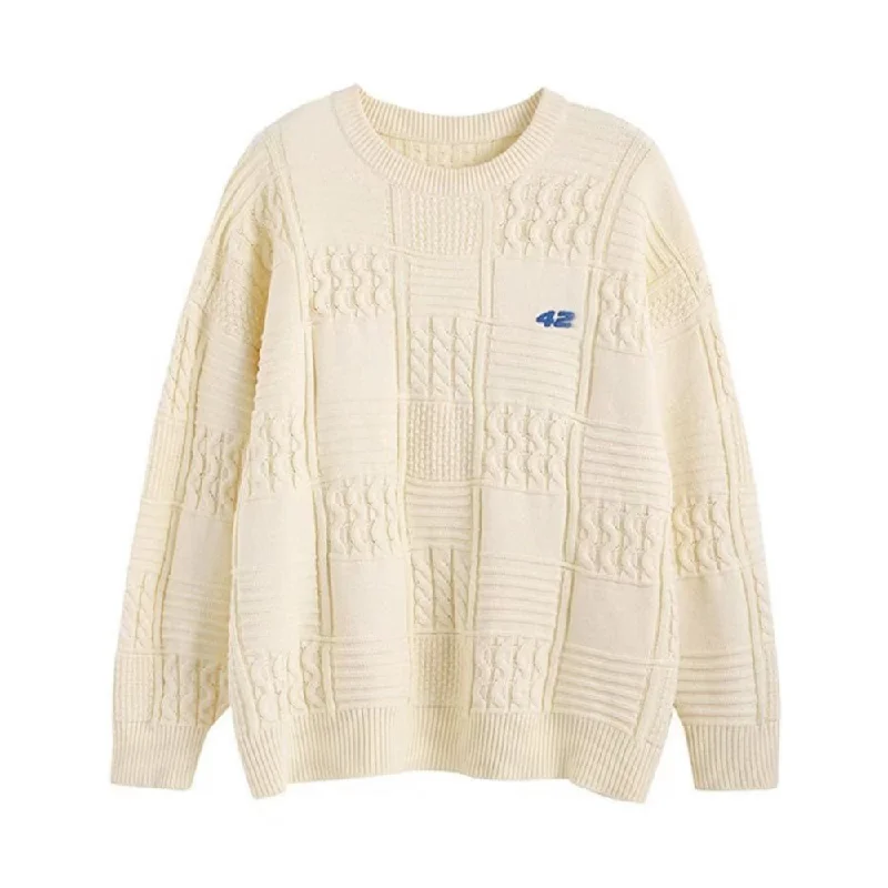 Women's Japanese Solid Color Knitted Sweater