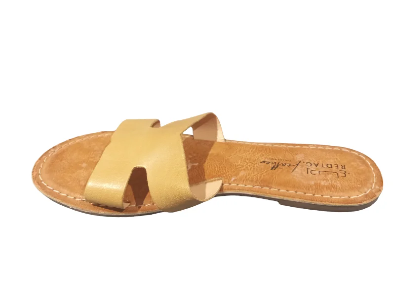 Mustard Mule Sandals