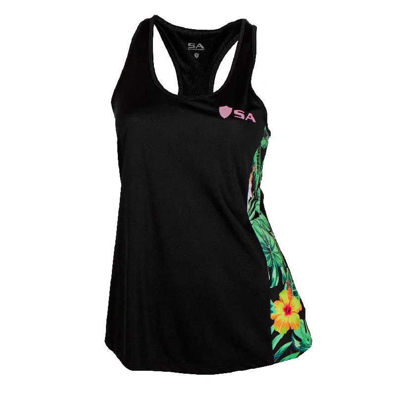 Active Tank | Black | Hawaiian