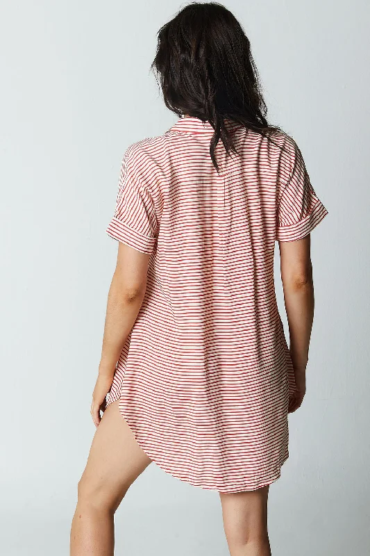 Breaker Dress // Americana Stripe