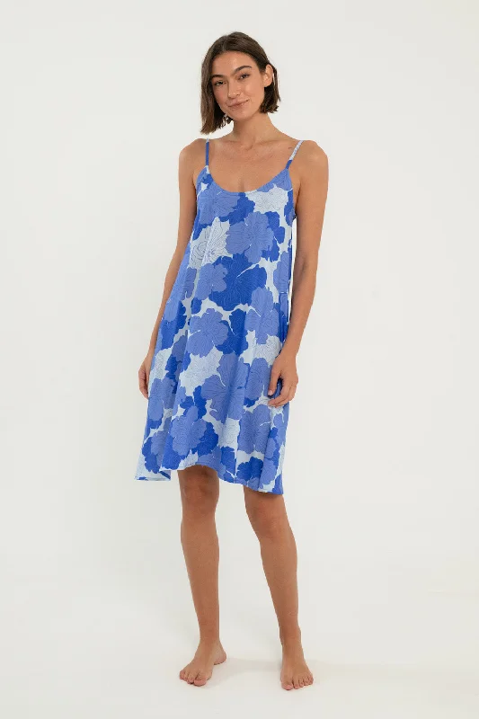 Carmel Dress // Blue Floral