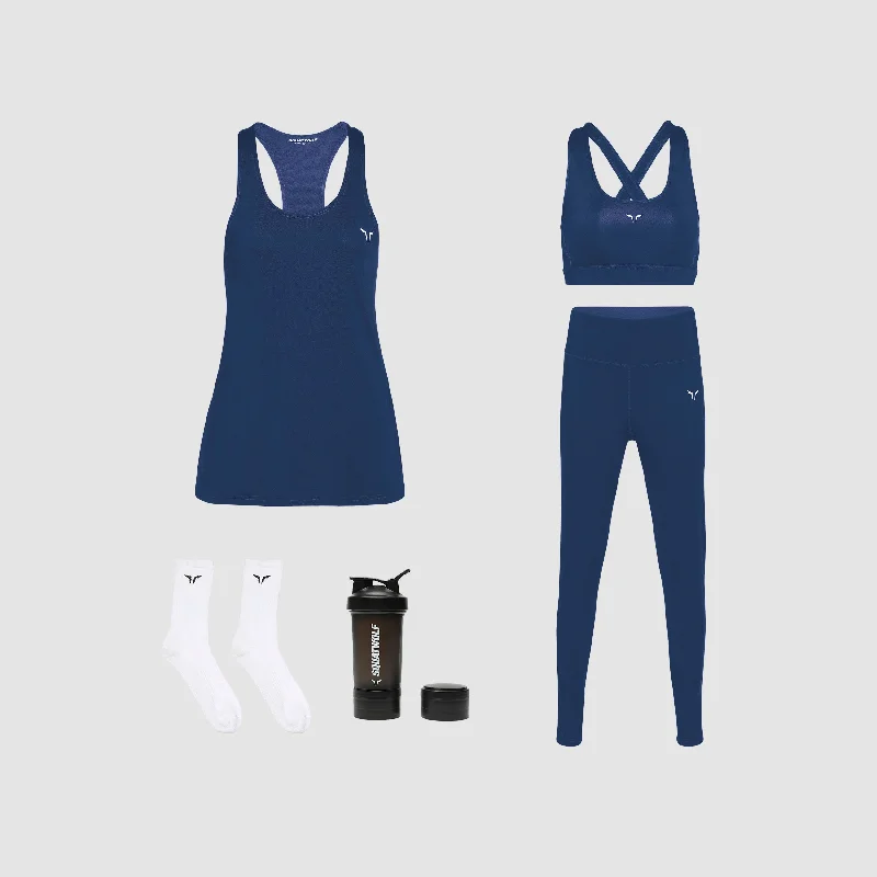 Essential Weightlifter's Kit - Navy