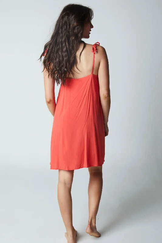 Marin Romper // Crimson