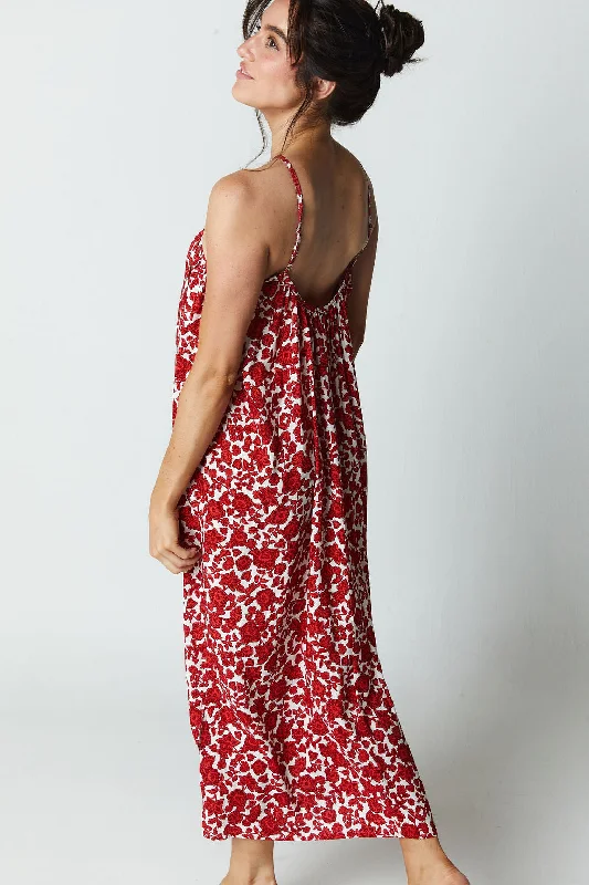 Petra Dress // Crimson Batik