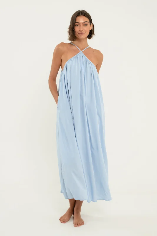 Petra Dress // Light Blue