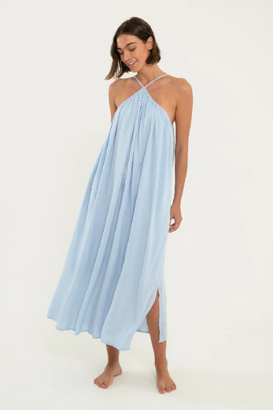 Petra Dress // Light Blue