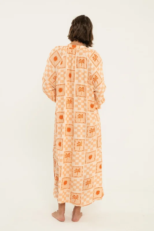 Siesta Dress // Tile Print