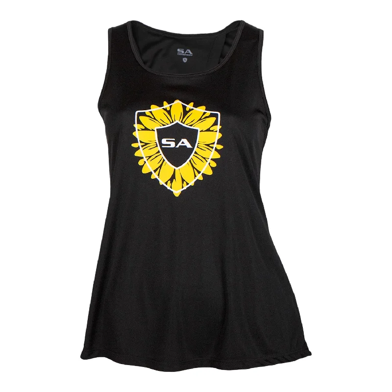 Tie Tank | Black | Sunflower