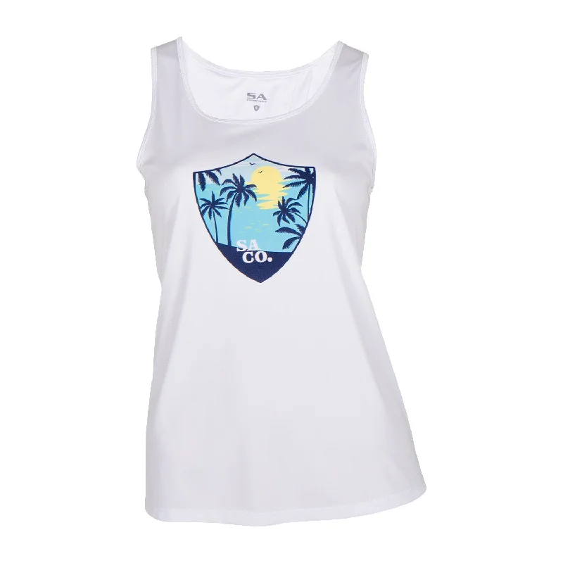 Tie Tank | White | Trip Seeker