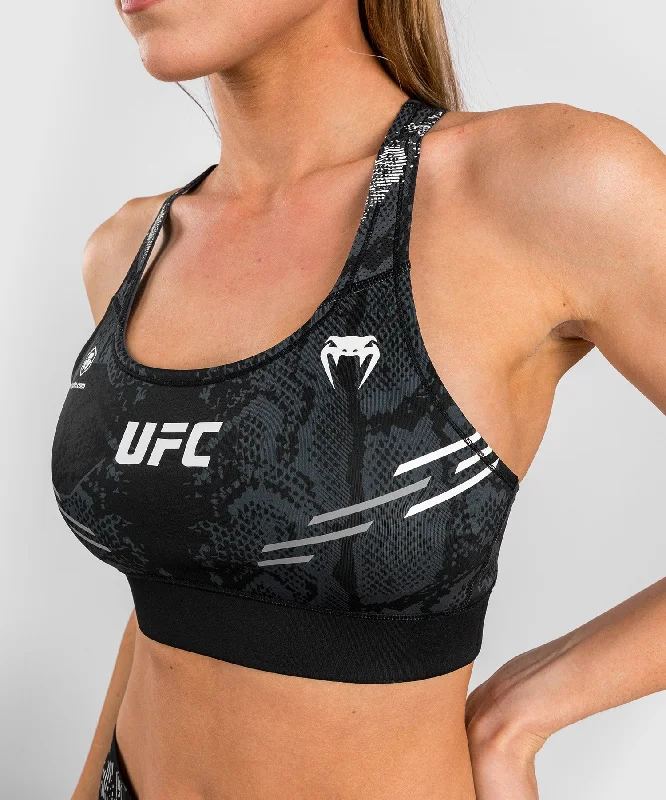 UFC Adrenaline by Venum Authentic Fight Night  Women’s Sports Bra - Black