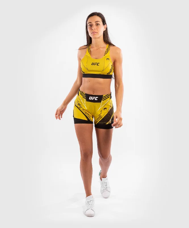 UFC Venum Authentic Fight Night Women's Sport Bra - Yellow