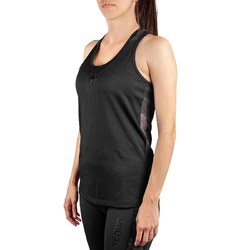 Venum Tecmo Tank Top - For Women - Black/Black