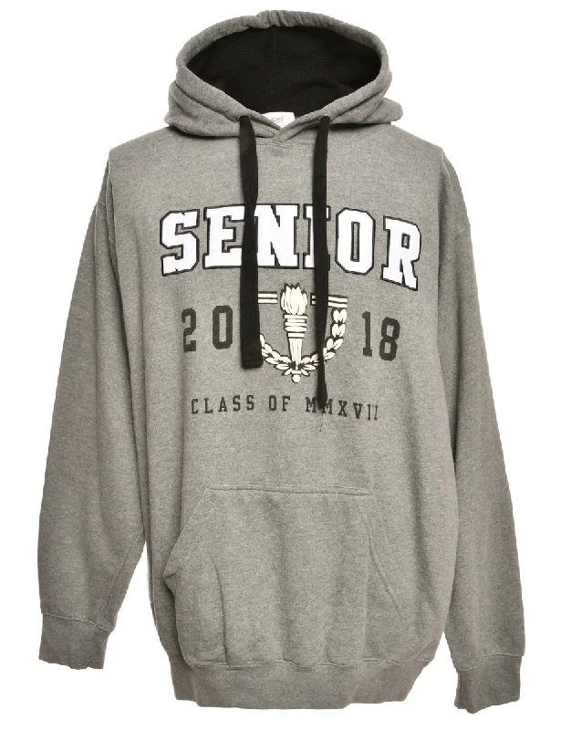 Senior Printed Hoodie - XL