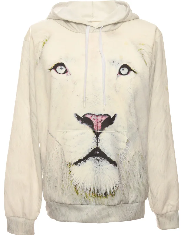 White Lion Sweatshirt - L