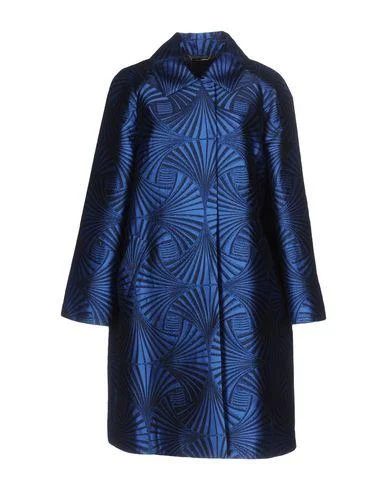 Alberta Ferretti Women Coat Blue 12 UK