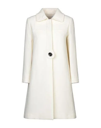 L' Autre Chose Women Coat Ivory 10 UK