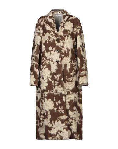 Jil Sander Women Coat Brown 8 UK