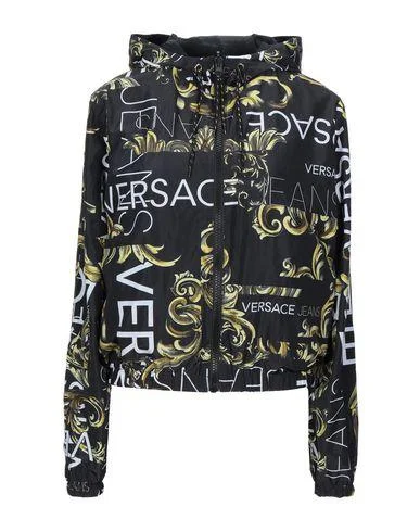 Versace Jeans Women Jacket Black 6 UK