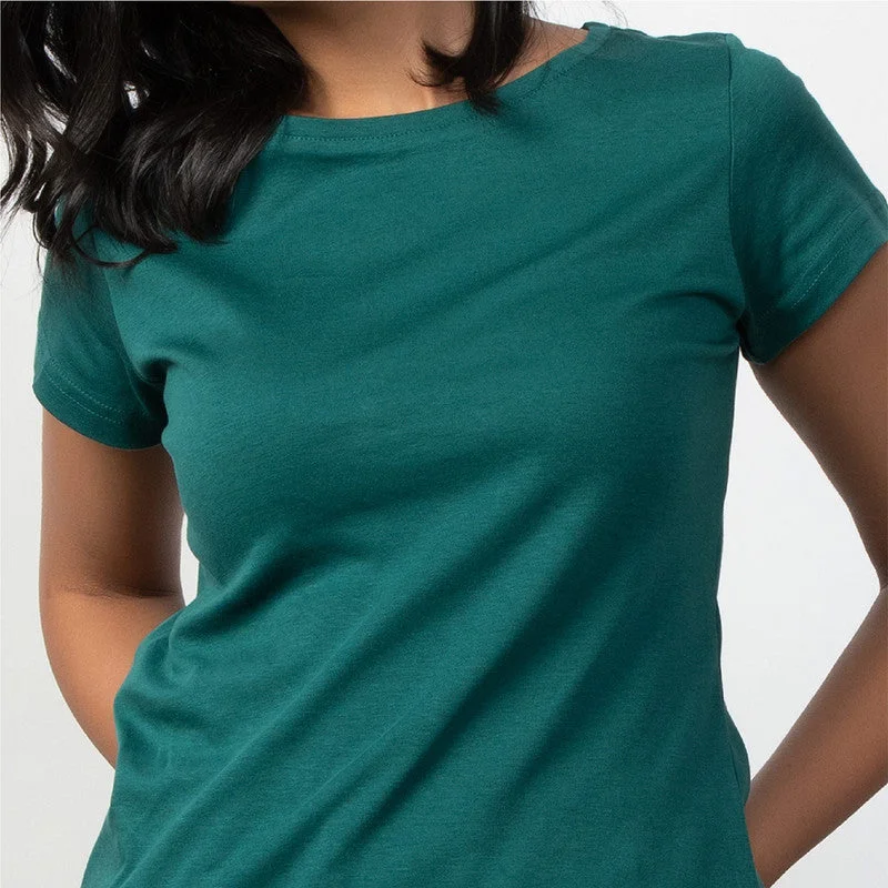 Pima Cotton Top | Marine Green