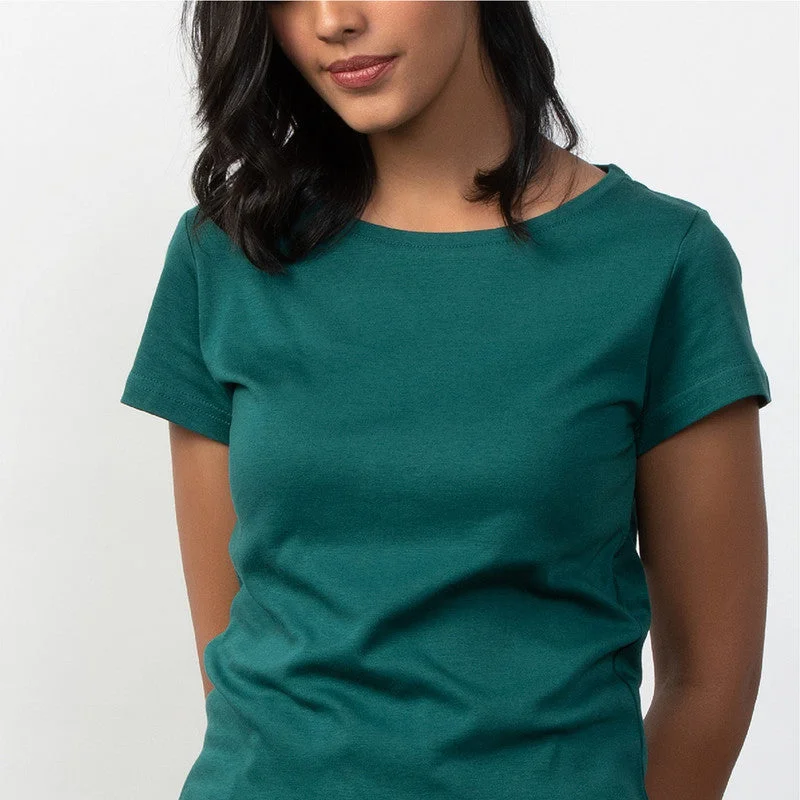 Pima Cotton Top | Marine Green