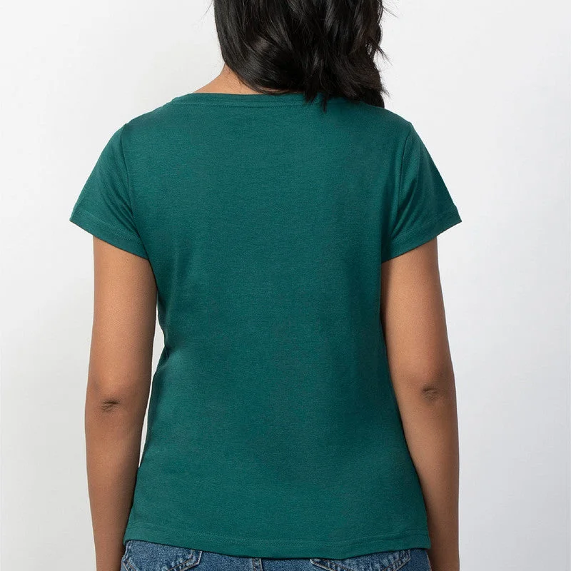 Pima Cotton Top | Marine Green