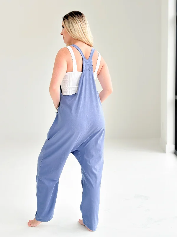 Downtown Spunk Jumpsuit - Denim