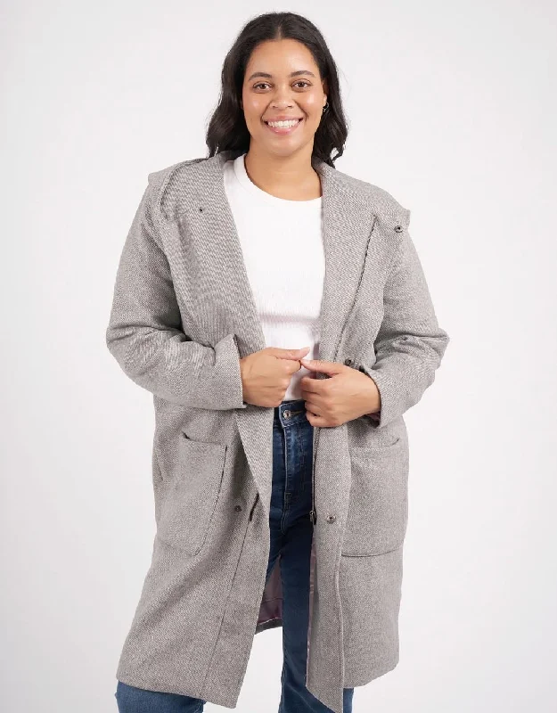 Jordan Coat - Grey Marle