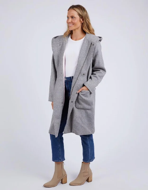 Jordan Coat - Grey Marle