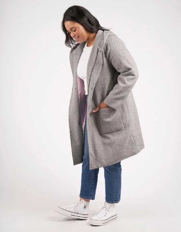 Jordan Coat - Grey Marle