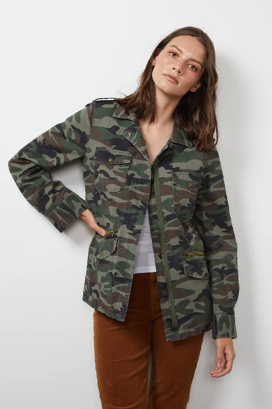 CAMO-COTTWLJKT / x-small