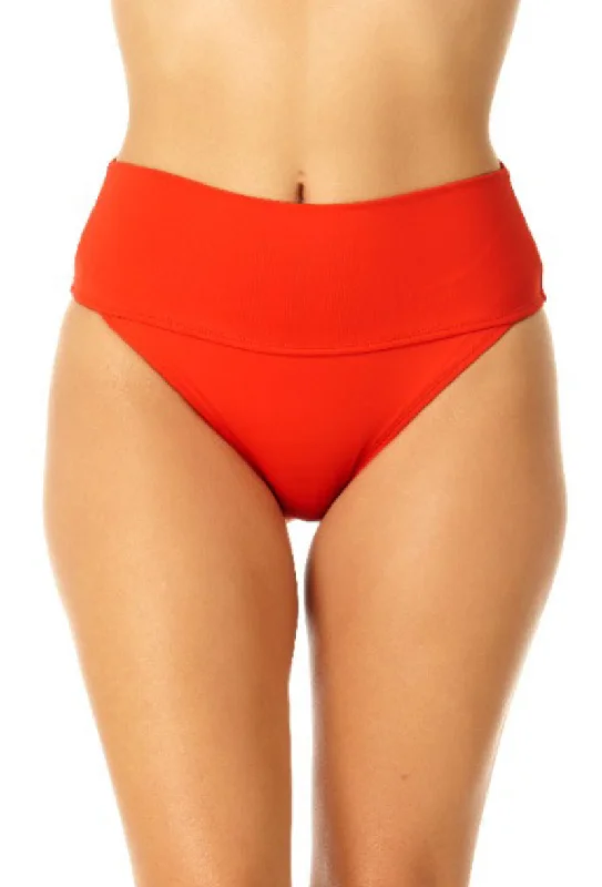 Anne Cole - Soft Band High Waist Swim Bottom