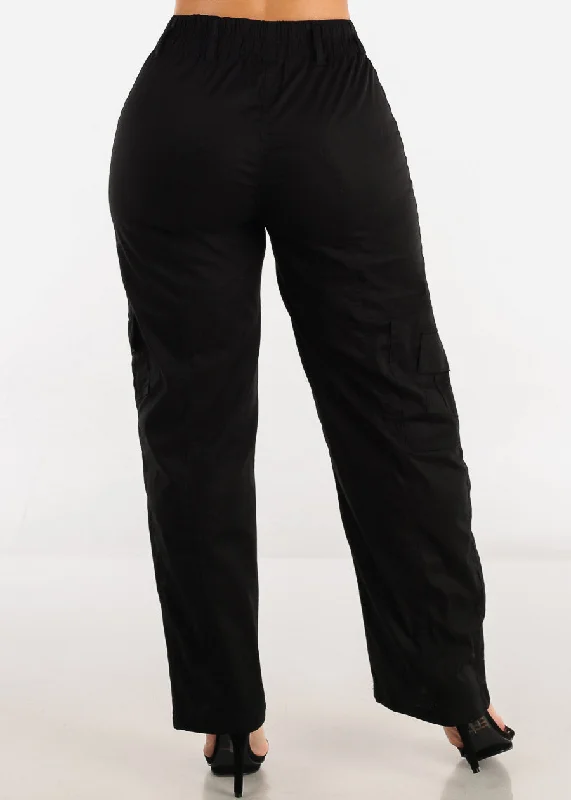 black-high-waisted-straight-wide-leg-cargo-pants-24236rblk