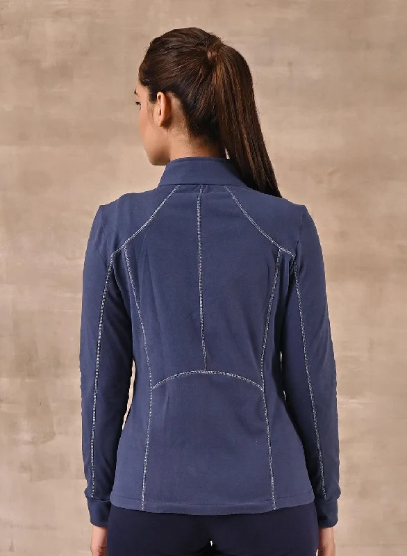 blue-woolen-zip-front-high-neck-jacket