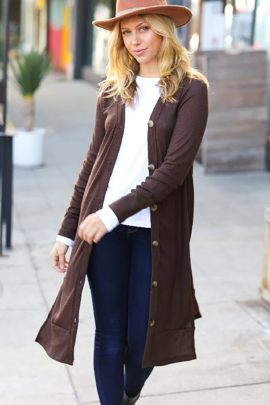 brown-ribbed-longline-cardigan