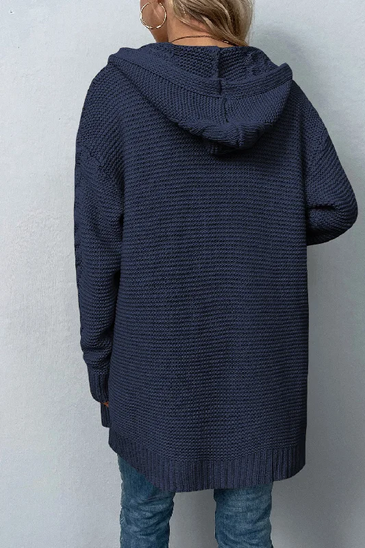 cable-knit-dropped-shoulder-hooded-cardigan