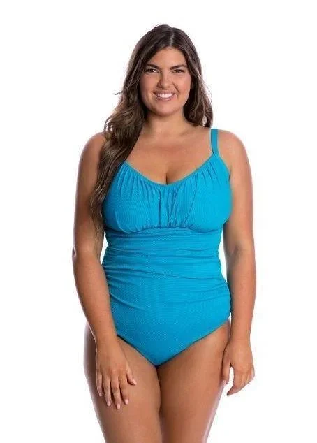 CHC9831DD/E Capriosca Honey Comb Turquoise Underwires One Piece