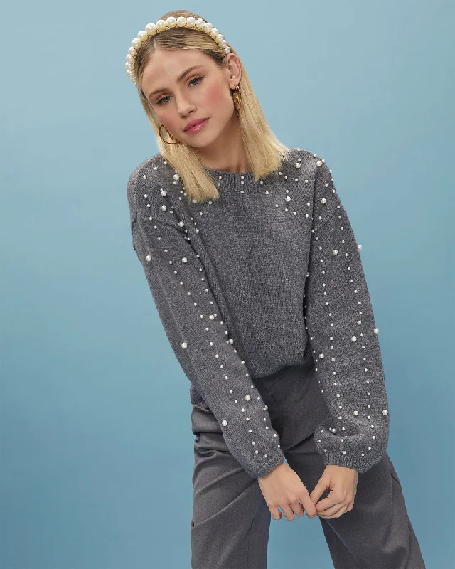 claudette-pearl-embellished-knit-sweater-heather-grey