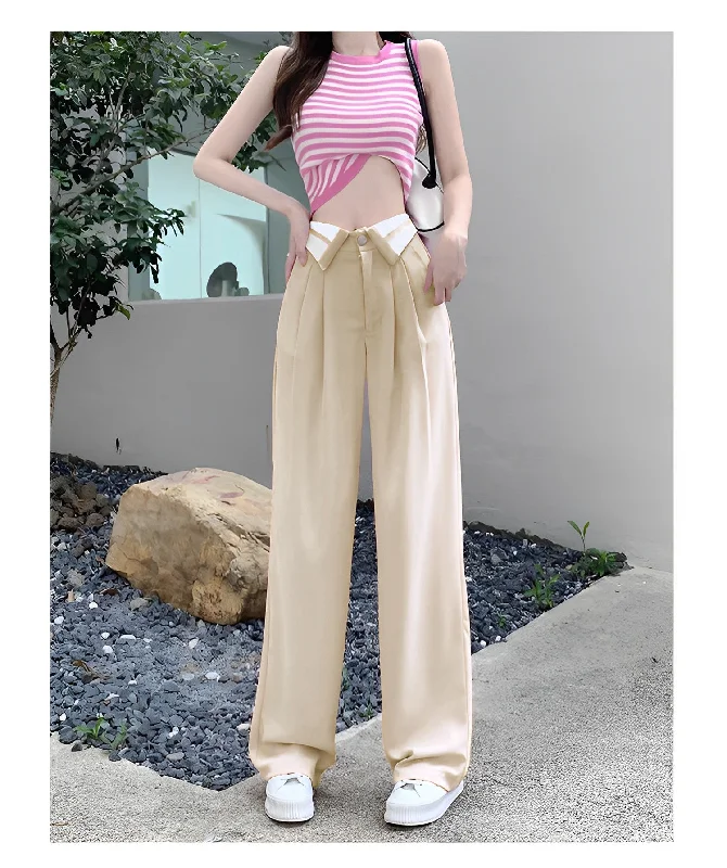 collar-belt-korean-baggy-pant