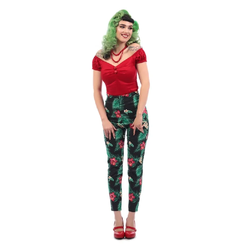 collectif-black-floral-tropical-trousers