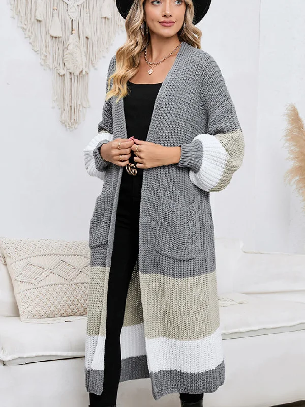 color-block-long-sleeve-pocketed-cardigan-1