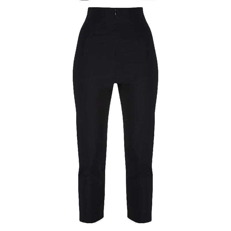 Black Capri Trousers