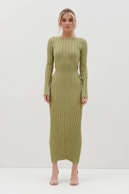 dahlia-cut-out-maxi-knit-dress-tarragon-green