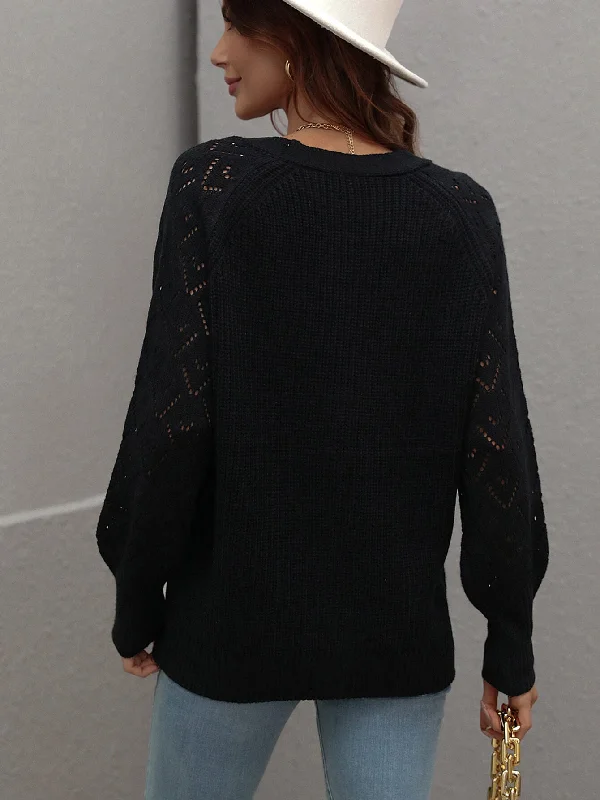 double-take-rib-knit-plunge-raglan-sleeve-cardigan