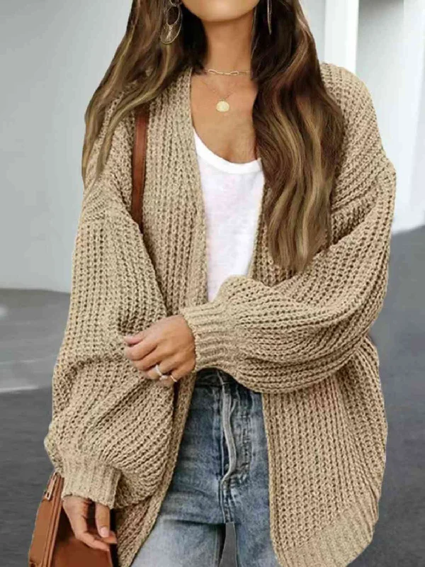 drop-shoulder-balloon-sleeve-cardigan