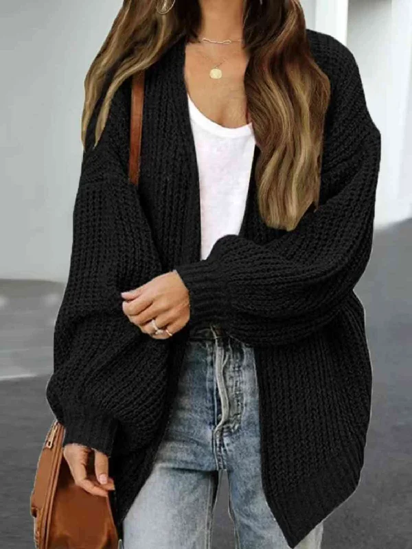 drop-shoulder-balloon-sleeve-cardigan