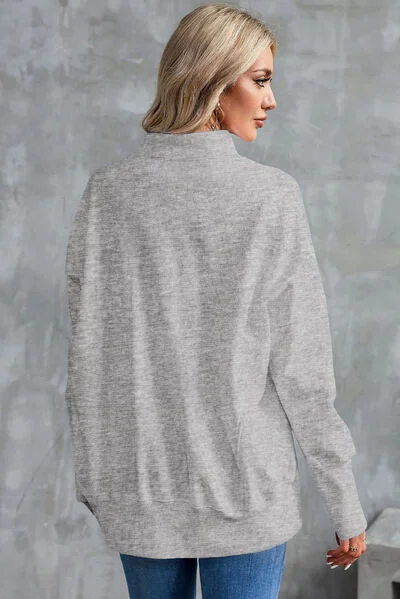 half-zip-pocketed-dropped-shoulder-sweatshirt