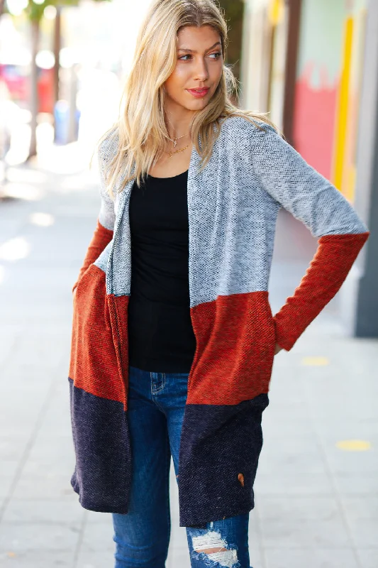 heather-grey-rust-two-tone-hacci-open-cardigan