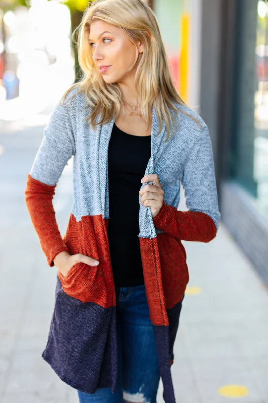 heather-grey-rust-two-tone-hacci-open-cardigan